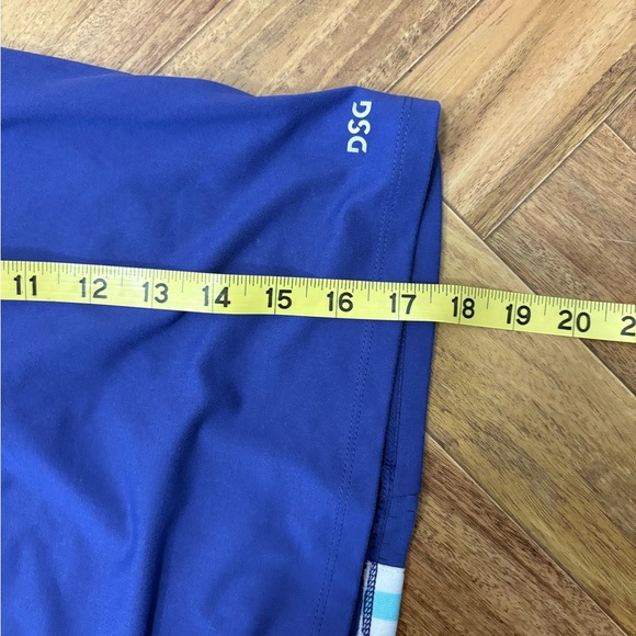 DSG Women's Blue Crop Top Womens XS gym workout shirt - Picture 7 of 7